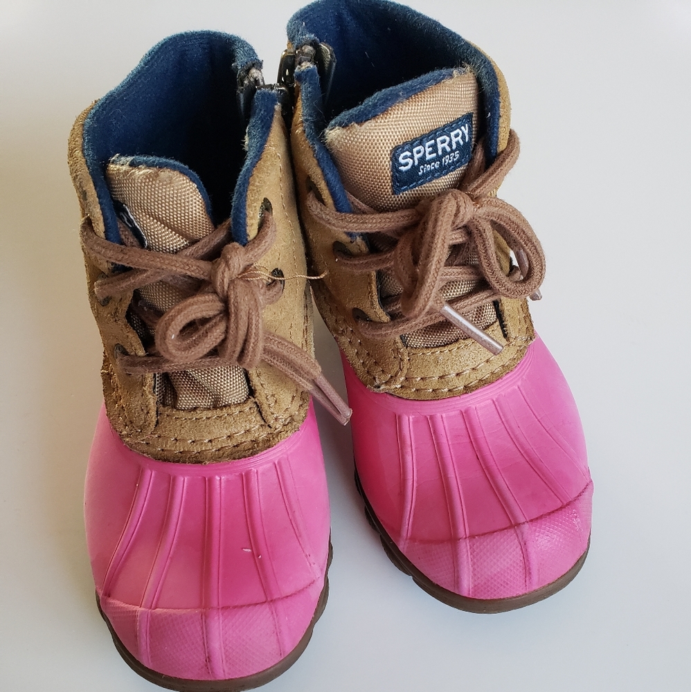 Sperry kids  Saltwater duck boot